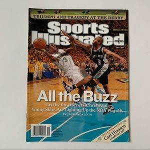 Sports Illustrated Magazine Charlotte Hornets San Antonio Spurs May 12, 2008